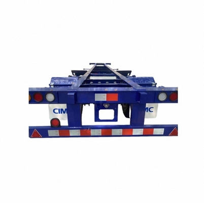 CIMC 3 Axle / 2axle 20FT / 40ft Container Skeleton Semi Trailer