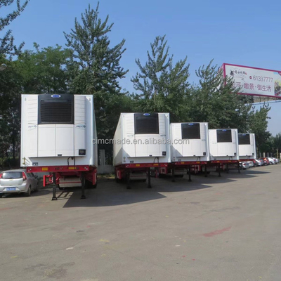 CIMC Transportasi Rantai Dingin Semi Treler Dingin Treler