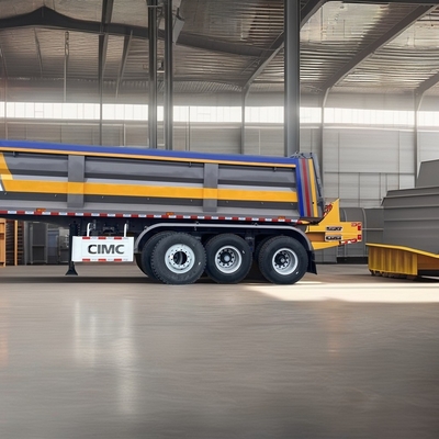 CIMC High-Strength Dump Semi Trailer Dump Truck