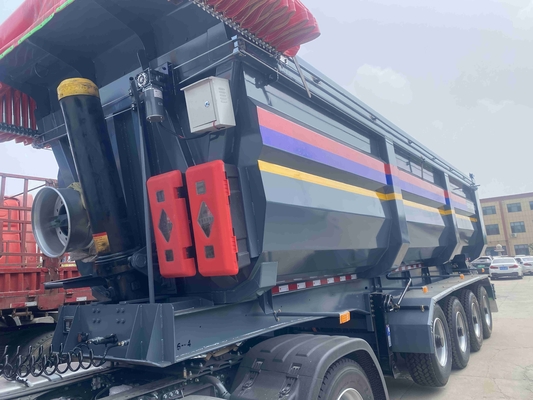 CIMC Cina Truk Kargo Trailer Dump Semi Trailer Dump Truck