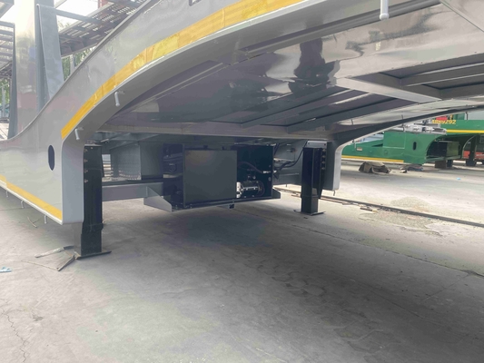 CIMC Factory Direct Good Service 2 Axle 8 Land Road Car Transport Trailer