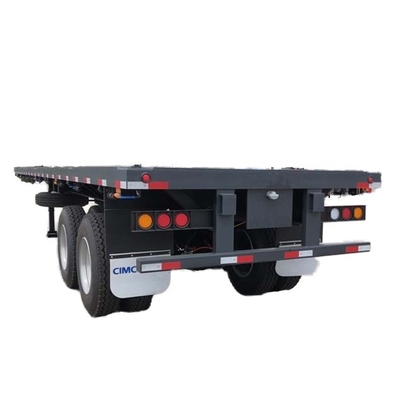Semi-Trailer Fatbed Heavy-Duty: Dirancang untuk transportasi beban dan peralatan berat yang besar dan efisien