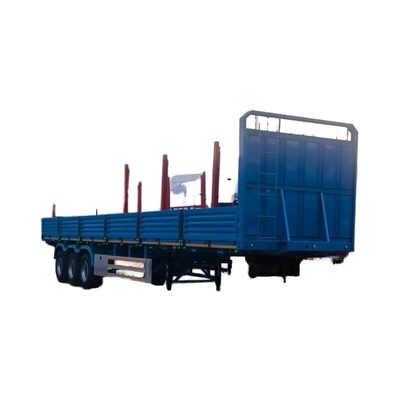 CIMC kualitas tinggi yang ditingkatkan Desain baru 3-Axle Steel Semi-Container Trailer Truck Trailer