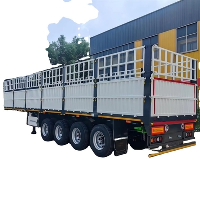 CIMC 2024 desain baru Kualitas tinggi Desain besar pagar kargo trailer pagar semi trailer