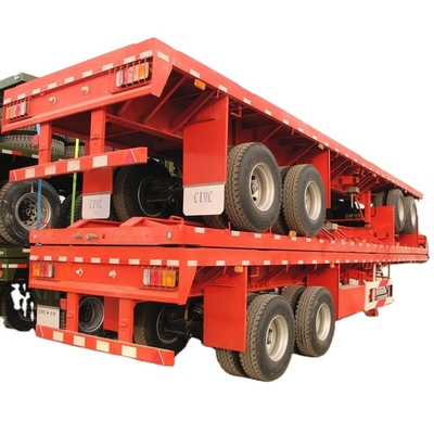 CIMC Baru 3-Axis Flatbed Skeleton Semi-Trailer