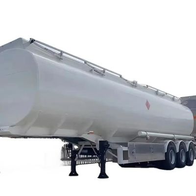 CIMC SA240 Stainless Steel 3 poros baja kekuatan tinggi dengan isolasi vakum tekanan kriogenik LNG Gas Tanker Semi Trailer