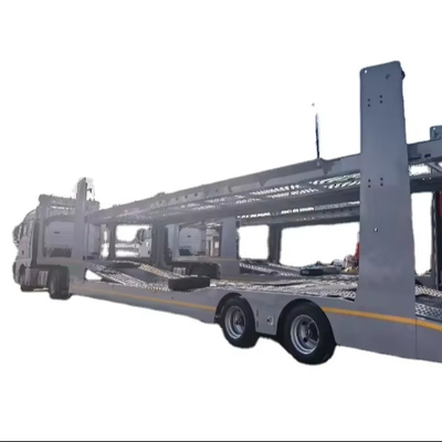 CIMC Desain Baru Trailer Pengangkut Mobil Trailer Truk Efisien untuk Mengangkut Mobil untuk Timur Tengah, Amerika dan Afrika