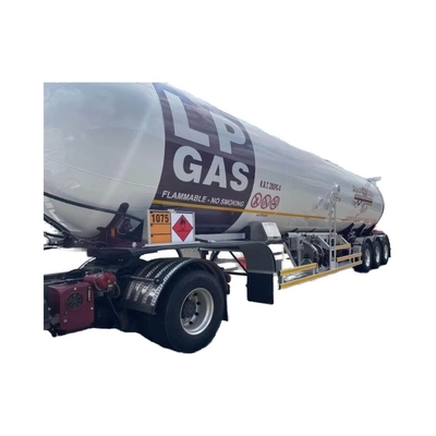 Penjualan Semi Trailer Tangki LPG Keamanan Tinggi di Arica: Dirancang untuk Transportasi Gas Minyak Limbah yang Aman dan Efisien