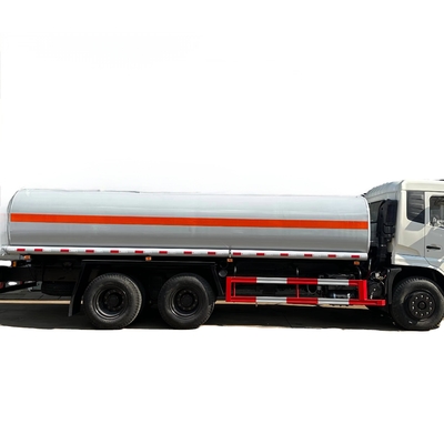 CIMC 2 poros baja kekuatan tinggi 350hp tangki volume 25000L 20t drive weel 6*4 8 kecepatan manual transmisi truk tangki bahan bakar diesel