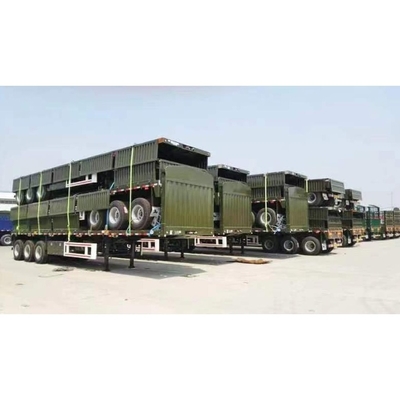 CIMC China Signage Semi trailer Crime Transport Truck Trailer 100T Pagar Semi trailer