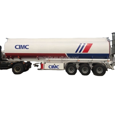 Desain proses terbaru dari CIMC adalah semi trailer medium cair tiga sumbu yang terbuat dari baja kekuatan tinggi.