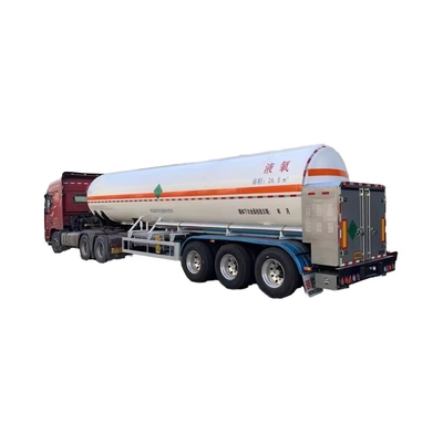 Semi-Trailer Tangki GAS LPG Berkeamanan Tinggi: Dirancang untuk Transportasi Gas Petroleum Cairan yang Aman dan Efisien