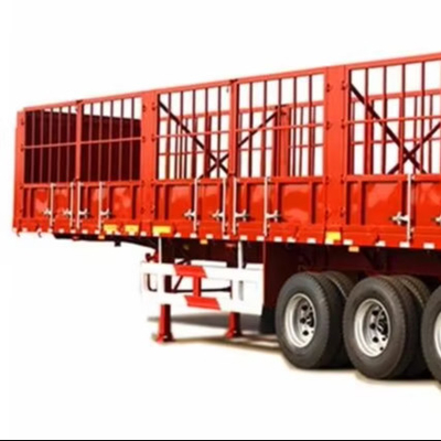 CIMC 2024 Desain Baru Pagar Semi Trailer Truk Trailer Produk