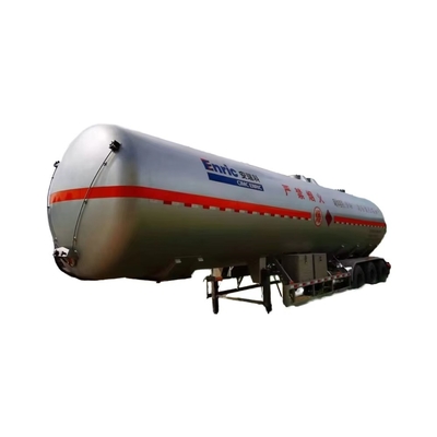 Sangat Murah CIMC 3 Poros Desain Baru Tinggi Pengangkutan Gas Tanker Trailer (LPG Tank) Mobil Energi Baru Terbaru