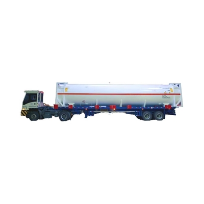 CIMC Kendaraan Energi Baru Tangki Gas LPG Semi Trailer