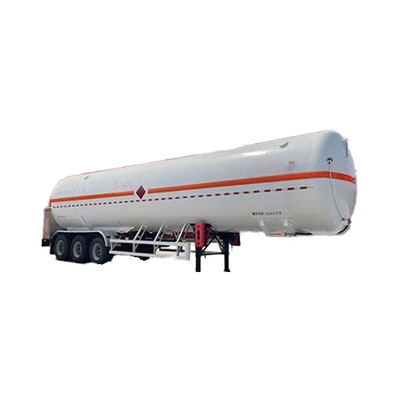 CIMC Proses Terbaru Baja Kekuatan Tinggi Tanker Minyak Tiga Poros Semi-Trailer Kondisi Baru Tekanan Tangki Vessei