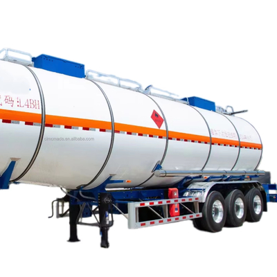 CIMC Desain Baru Tanker Bahan Bakar Diesel Roda Truk untuk Minyak, Air, Penyimpanan Kimia & Penyimpanan Baja Pengisian Bahan Bakar