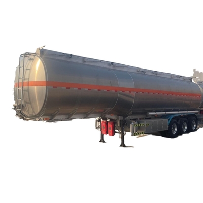 CIMC 3 sumbu stainless steel baru besi produsen Cina 60000 liter dengan kompartemen minyak tangki cairan bahan bakar semi trailer