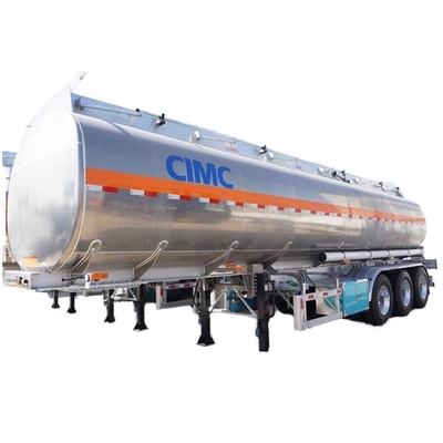 CIMC Desain Baru Tanker Bahan Bakar Diesel Roda Truk untuk Minyak, Air, Penyimpanan Kimia & Penyimpanan Baja Pengisian Bahan Bakar