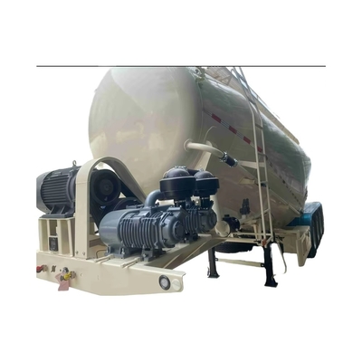 Advanced Powder Bulk Tank Semi Trailer Untuk Pengangkutan Aman dan Efisien Bulk Powder Dan Bahan Granular