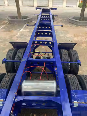 CIMC 2 Axles Skeleton Semi Trailer Solusi yang sempurna untuk kebutuhan transportasi B2B