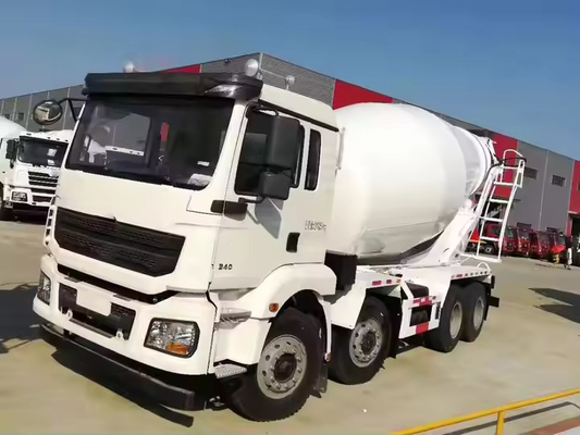 digunakan HOWO 6x4 Kekuatan roda pengemudi 6/8/10/12 /16cbms Pabrik Batching Beton Tangki Mixer truk