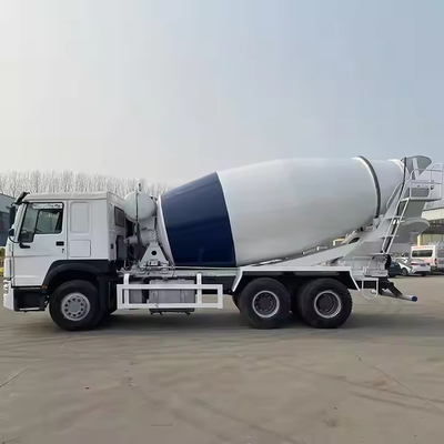 Second Hand HOWO 340HP 2-25cbms 9630*2500*3998mm 16650kg Cement Beton Mixer Truck