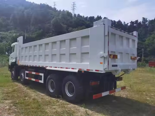 Dongfeng Jual di Afrika Beban Berat 50T 375hp Transmisi manual Diesel bahan bakar 8*4 Truk Dumper