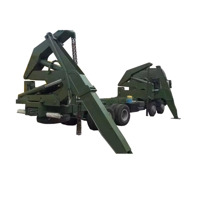 Side Loader Semi Trailer Dioptimalkan Untuk Pengisian Kontainer yang Efisien Pengungsian Stabilitas dan Keamanan Ditingkatkan
