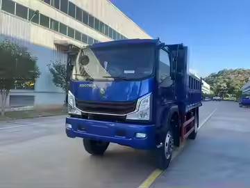 Customized High Tensile Steel Opsional Color 6080*2320*2820mm LHD 4*12 Mini Truck Tipper