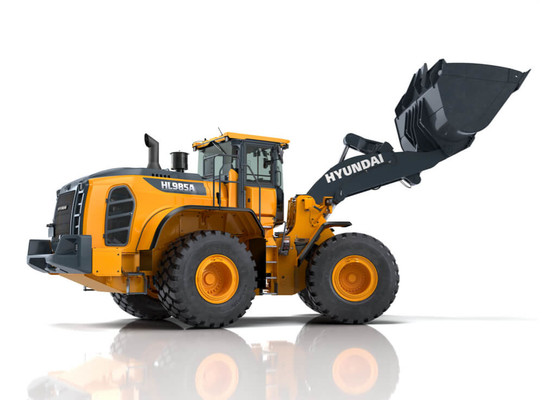 Hyndai High Performance Wheel Loader Hyundai Mesin Konstruksi Bertahan