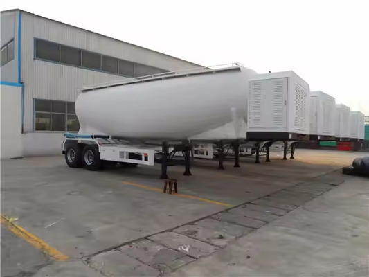 CIMC 2/3 Axles Single-Bin V Tipe 40-60 t Dry Fly Ash Powder Bubuk Batang Tanker Semi Truk