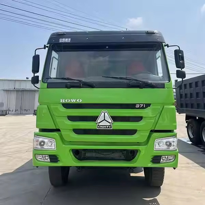 HOWO 371HP 10-speed manual gearbox muatan 25 sampai 30 ton Heavy Duty Transport Dump Truck