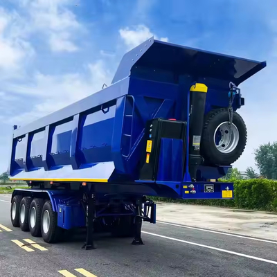 CIMC 4 Axles 22/24/26/28/30ft HYVA Silinder Offer Cepat Pengungsian Akhir Pengeboran Truk Semi Trailer