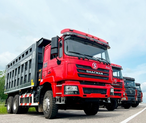 SHACMAN 6*4/8*4 Truk Pengeboran Semi Trailer Dirancang Untuk Pengangkutan Efisien Bahan Bulk Dan Limbah Di Afrika