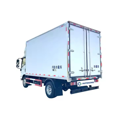 CIMC Refrigerator Truck 4*2 LHD Refrigerated Truck Trailer Makanan Refrigerator Freezer Truck Terisolasi untuk dijual