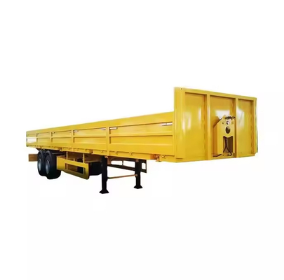 CIMC Kargo Semi Truk Trailer Dengan 3 Axles 60-80t Pagar Kargo Trailer Tembok Penjualan 4 Axles 3-4 Axles Pagar Semi Trailer Truk