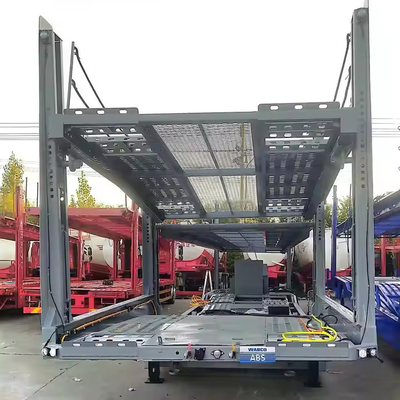 CIMC 8/10 Mobil Pengangkut Kendaraan Mobil Transporter Trailer Mobil Pengangkut Semi Trailer