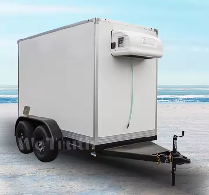 CIMC Standar Australia Dukungan Ukuran Custom Kamar Dingin Kamar Pendingin Freezer Mobil Kulkas Truk Trailer