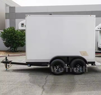 CIMC kecil bergerak standar Australia disesuaikan kamar dingin bergerak penyimpanan makanan dingin truk pendingin trailer